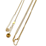 Collier en or plaqué - transformateur Lisa